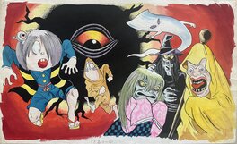 Shigeru Mizuki - GeGeGe no Kitarō - Le noël des yōkai - Illustration originale