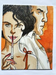 Renaud - LA ROUTE DE JESSICA - Original art