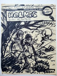 Stibane - SHERLOCK HOLMES   T2 LE CHIEN DE BASKERVILLE - Original art