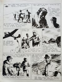Pierre Dupuis - LES PILLEURS DE GLACIER - Planche originale