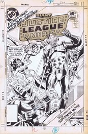 Dick Dillin - Justice League of America #146 cover by Dick Dillin - Couverture originale
