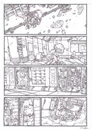 Guillaume Singelin - Frontier - planche 62 - Planche originale