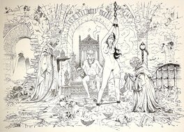 Philippe Xavier - Pzer aspera ad astra - Illustration originale