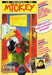 Le Journal de Mickey n°1985 dans lequel l'histoire a été publiée en 1990 Le Journal de Mickey n°1985 dans lequel l'histoire a été publiée en 1990