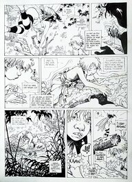 Régis Loisel - Peter Pan - Mains Rouges - Planche originale