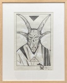 Philippe Druillet - Dessin Original de Philippe Druillet - Original Illustration