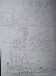 Crayonné au dos Crayonné au dos