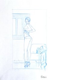 Marco Nizzoli - Valentina - Original Illustration