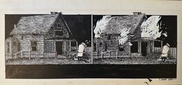 Planche originale avec ses marges