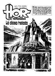Planche publié dans l'édition argentine du magazine Skorpio Planche publié dans l'édition argentine du magazine Skorpio
