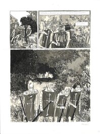 Planche originale - Agnès Maupré - Milady tome 2 page 33
