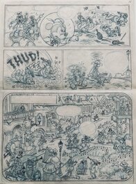 Hector Adolfo De Urtiága - Goofy Strauss 12 - Planche originale