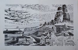 Michel Durand - Les travailleurs de la mer - Planche originale