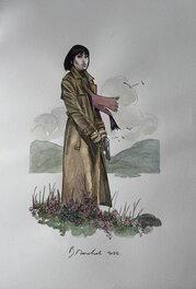 Bertrand Marchal - Kathy Austin : Scotland - Dessin original - Original Illustration