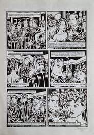 Roberto Baldazzini - Planche originale n° 6 série  31.12.1999 - Comic Strip
