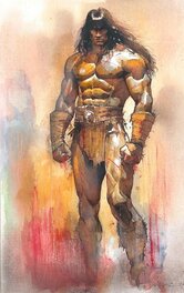 g. Yilva - Conan - Illustration originale