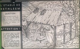 Détail feuillet encarté du Tintin N°51 du 23 décembre 1955 - Verso. Détail feuillet encarté du Tintin N°51 du 23 décembre 1955 - Verso.