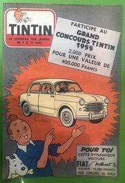 Feuillet encarté du Tintin N°51 du 23 décembre 1955 - Recto. Feuillet encarté du Tintin N°51 du 23 décembre 1955 - Recto.