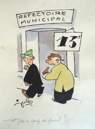 Maurice Julhès - 13 - Illustration originale