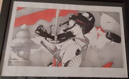 Michetz - Female warrior - Original Illustration