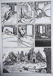 Christophe Gaultier - Donjon Potron-Minet -83 - Sans un bruit - Planche originale