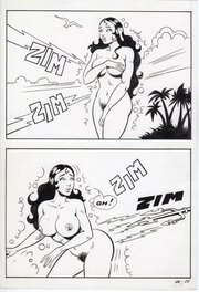 Renzo Savi - Planche originale SEXY FAVOLE 44 - Comic Strip