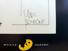 Signé : MARC BOURGNE Signé : MARC BOURGNE