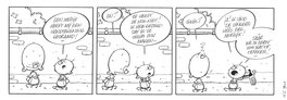 Marc Legendre - Biebel / Bibul - Planche originale