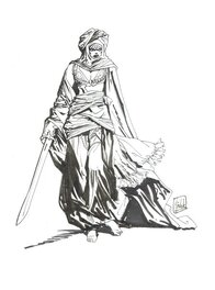 Minck Oosterveer - Nomade - Illustration originale