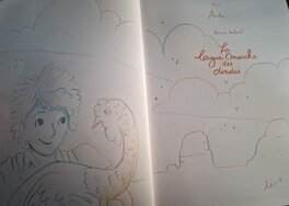Dédicace de Bischoff dans la longue marche des dindes