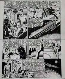 Raoul Giordan - Meteor - Planche originale