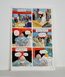 Hippolyte - Le Murmure de la mer - Planche originale - Planche originale