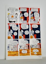 Hippolyte - Le Murmure de la mer - Planche originale - Planche originale