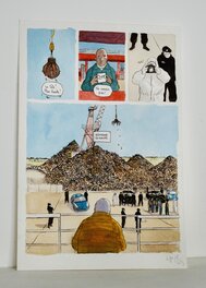Hippolyte - Le Murmure de la mer - Planche originale - Comic Strip