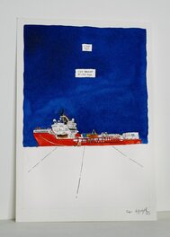 Hippolyte - Le Murmure de la mer - Planche originale - Comic Strip