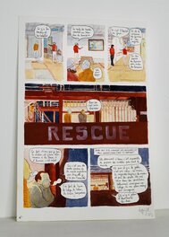 Hippolyte - Le Murmure de la mer - Planche originale - Comic Strip