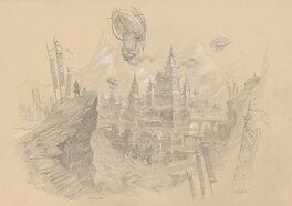 Didier Graffet - Nipalaya - Original Illustration