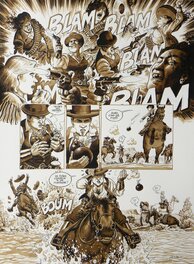 Dominique Bertail - » Mondo Reverso  » Planche originale N° 24 – Dominique Bertail - Planche originale