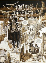 Dominique Bertail - » Mondo Reverso  » Planche originale N° 37 – Dominique Bertail - Planche originale