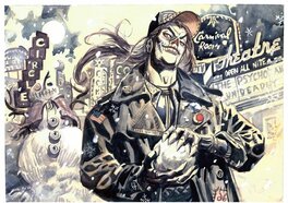Dan Brereton - The Psycho - Illustration originale