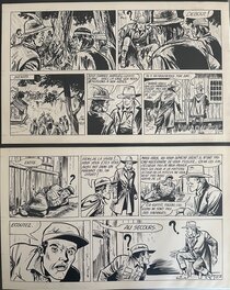 Gérald Forton - Tiger Joe - Ceux de la Mireva - Planche originale