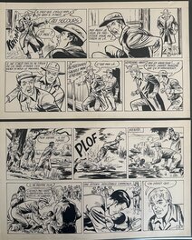 Gérald Forton - Tiger Joe - Ceux de la Mireva - Planche originale