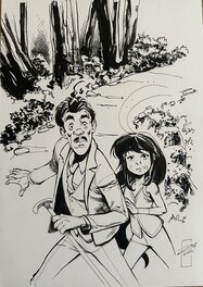 Ralf Hoeven, van der - Poh & Slim - Original Illustration