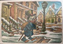 Joan Vizcarra - Scrooge McDuck - Illustration originale