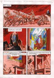 Al Severin - Paroles de poilus - Saint Saëns contre Wagner planche 1 - Planche originale