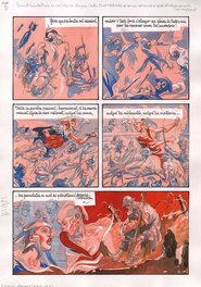 Al Severin - Paroles de poilus - Saint Saëns contre Wagner planche 3 - Planche originale