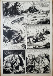 Vittorio Cossio - IL DRAMMA DELLO SPARVIERO - Planche originale