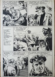 Vittorio Cossio - IL DRAMMA DELLO SPARVIERO - Planche originale