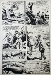 Vittorio Cossio - IL DRAMMA DELLO SPARVIERO - Planche originale