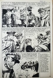 Vittorio Cossio - IL DRAMMA DELLO SPARVIERO - Planche originale